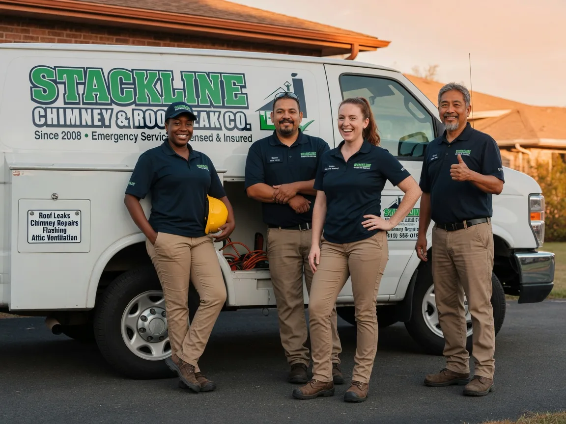 Chimney flashing repair company in Orange City, IA